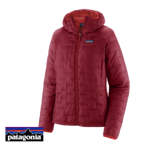 PATAGONIA-W'S MICRO PUFF HOODY-DOUDOUNE À CAPUCHE-FEMME-WAX RED-ROUGE