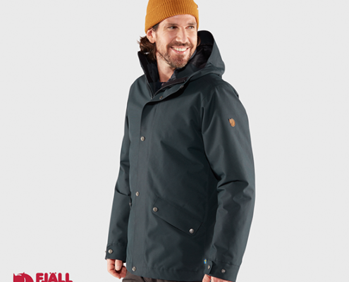 FJALL RAVEN-VISBY VESTE 3 IN 1 HOMME-550 BLACK-NOIR-CÔTÉ-VUE