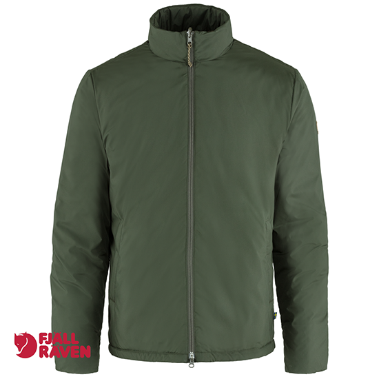 FJALL RAVEN-VISBY VESTE 3 IN 1 HOMME-662 DEEP FOREST-VERT-DOUBLURE-FACE