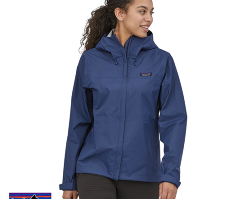 PATAGONIA-TORRENTSHELL 3L VESTE IMPERMEABLE-SNDB SOUND BLUE-BLEU-FACE