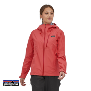 PATAGONIA-W'S GRANITE CREST-VESTE IMPERMEABLE-SUMR SUMAC RED-ROUGE-FACE