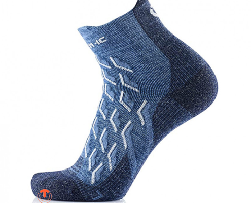 THERM-IC-TREKKING COOL HCAUSSETTES BASSES FEMME-BLEU-CÔTÉ