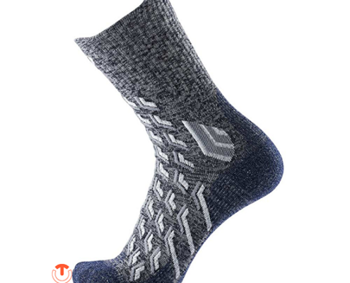 THERM-IC TREKKING COOL CREW CHAUSSETTES HOMME-GRIS