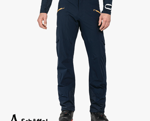 SCHOFFEL-PIZAC-PANTALON DE SKI DE RANDONNÉE-8820 DARK NAVY-MARINE-FACE