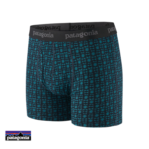PATAGONIA-M'S ESSENTAIL BOXER HOMME-ALPH ALIGNED PITCH BLUE-BLEU