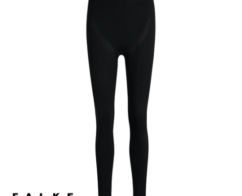 FALKE-WARM TIGHT-CALECON LONG CHAUD-FEMME-3000 BLACK-NOIR