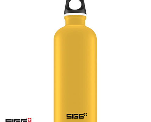 SIGG-TRAVELLER 0.6-GOURDE-MUSTARD TOUCH-JAUNE