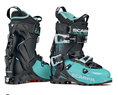 SCARPA-GEA AQUA BLACK-CHAUSSURES DE SKI DE RANDONNÉE-502 AQUA BLACK-BLEU-VUE