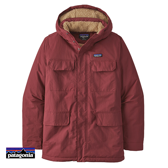 PATAGONIA-MEN'S ISTHMUS PARKA-SEQR SEQUOIA RED-ROUGE