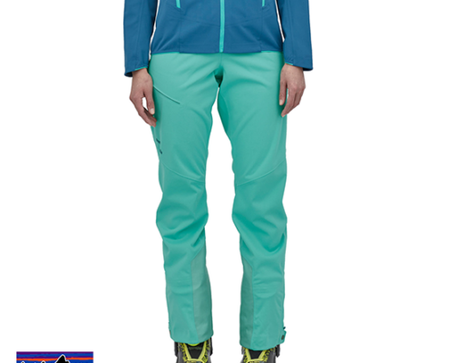 W'S UPSTRIDE PANTS-PANTALON DE SKI DE RANDONNÉE IMPERMÉABLE-FEMME-FRTL FRESH TEAL-VERT-FACE