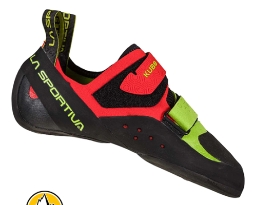 LA SPORTIVA-KUBO-CHAUSSONS D'ESCALADE-GOJI NEON-VERT