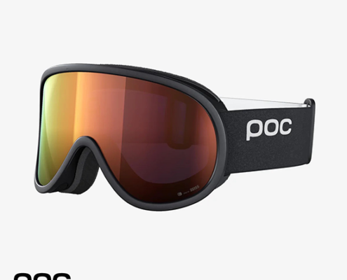 POC-RETINA CLARITY-URANIUM BLACK-SPEKTRIS ORANGE-NOIR