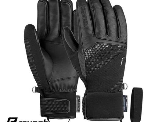 REUSCH-RE:KNIT ECLIPSE R-TEX XT-GANTS DE SKI-HOMME-7700 BLACK-NOIR