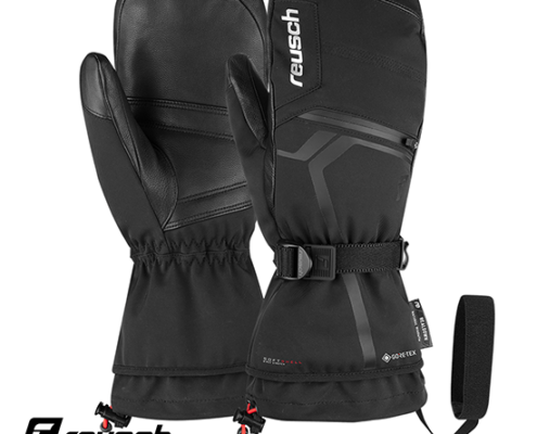 REUSCH-DOWN SPIRIT GTX MITTEN-MOUFLES-HOMME-7702 BLACK SILVER-NOIR