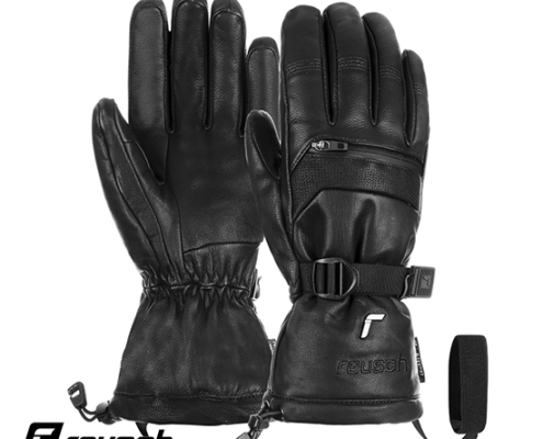 REUSCH-FULLBACK R-TEX XT-GANTS DE SKI-HOMME-7700 BLACK-NOIR