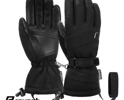 REUSCH-CHARLOTTE R-TEX XT-GANTS DE SKI-FEMME-7700 BLACK-NOIR