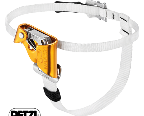 PETZL-PANTIN DROIT-BLOQUEUR-JAUNE