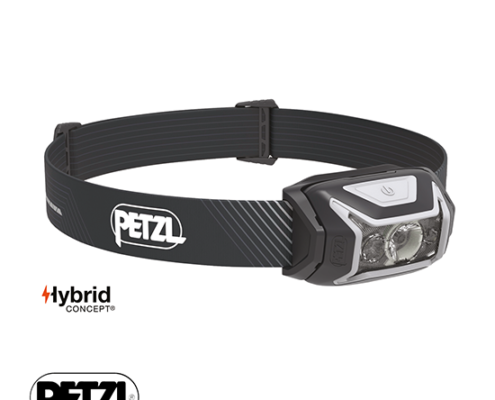 PETZL-E065AA-ACTIK CORE-LAMPE FRONTALE-GRIS