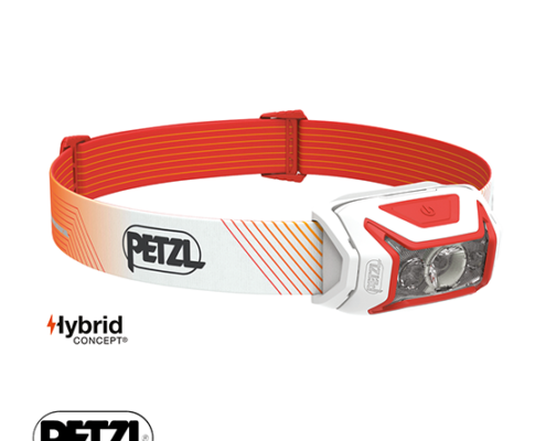 PETZL-E065AA-ACTIK CORE-LAMPE FRONTALE-ROUGE