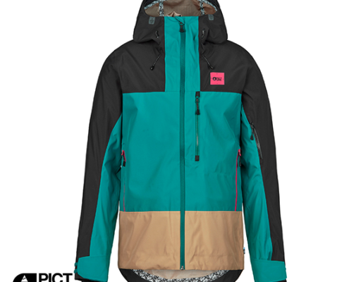 PICTURE-SYLVA 3L JKT-VESTE DE SKI DE RANDONNÉE-FEMME-A DRAK SEA-BLEU