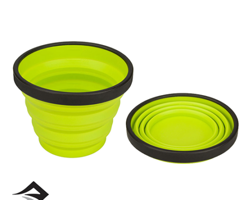 SEA TO SUMMIT-X MUG PLIANT-03 LIME-JAUNE