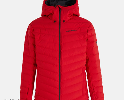 PEAK PERFORMANCE-FROST SKI DOWN JACKET-VESTE DE SKI-HOMME-THE ALPINE-ROUGE