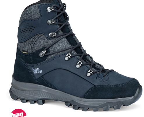 HAN WAG-BANKS WINTER LADY GTX-CHAUSSURES DE RANDONNÉE FEMME-007064 NAVY ASPHALT-BLEU