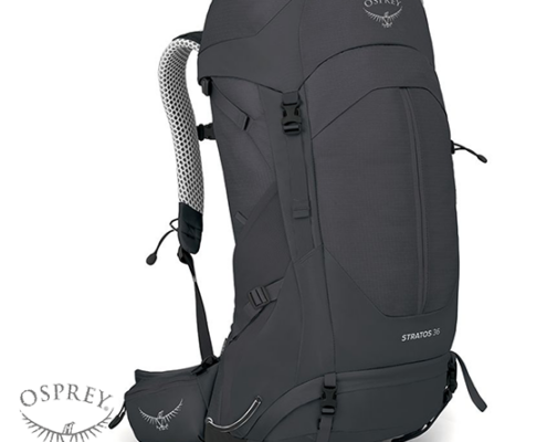 OSPREY-STRATOS 36-SAC À DOS DE RANDONNÉE-HOMME-TUNNEL VISION GREY-GRIS