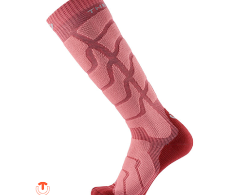THERM-IC-SKI WARM-CHAUSSETTES DE SKI CHAUDES-FEMME-12 LADY CORAL-ROSE-CÔTÉ