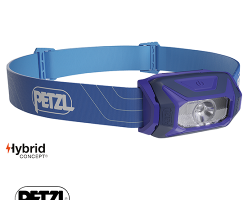 PETZL-TIKKA-LAMPE FRONTALE-GRIS-BLEU