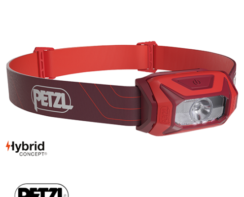 PETZL-TIKKA-LAMPE FRONTALE-ROUGE