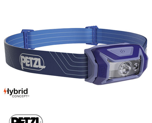 PETZL-E061AA-TIKKA-LAMPE FRONTALE-JAUNE-BLEU