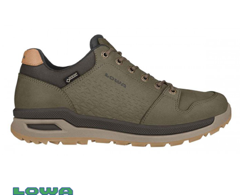 LOWA-LOCARNO GTX LO-CHAUSSURES DE RANDONNÉE-HOMME-FORREST-KAKI