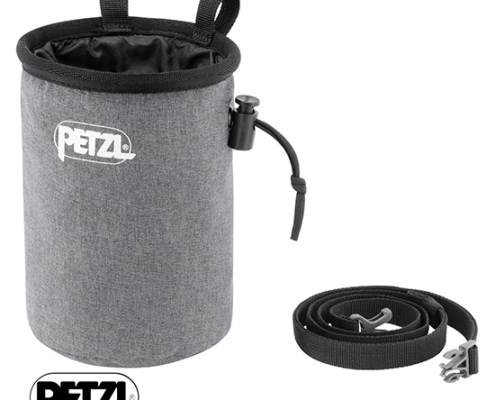 PETZL-BANDI-SAC À MAGNÉSIE-TURQUOISE-GRIS