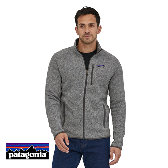 PATAGONIA-25528-MEN'S BETTER SWEATER VESTE POLAIRE ZIPPEE-HOMME-STH STONE WASH-GRIS-FACE
