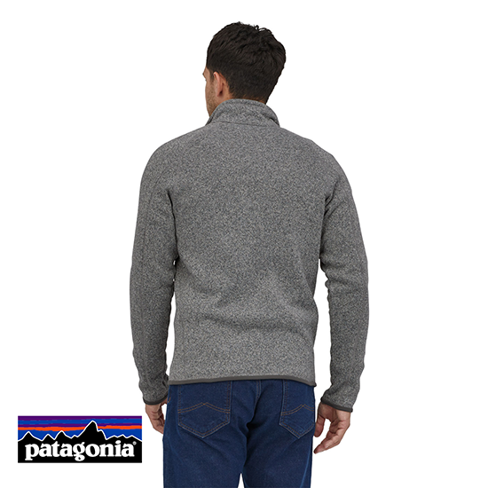 PATAGONIA-25528-MEN'S BETTER SWEATER VESTE POLAIRE ZIPPEE-HOMME-STH STONE WASH-GRIS-DOS