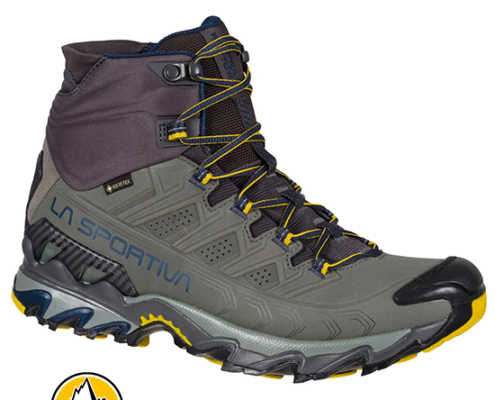 LA SPORTIVA-34J909629-ULTRA RAPTOR II MID LEATEHR GTX-CHAUSSURES DE RANDONNÉE-HOMME-CLAY NIGHT BLUE-GRIS-VUE