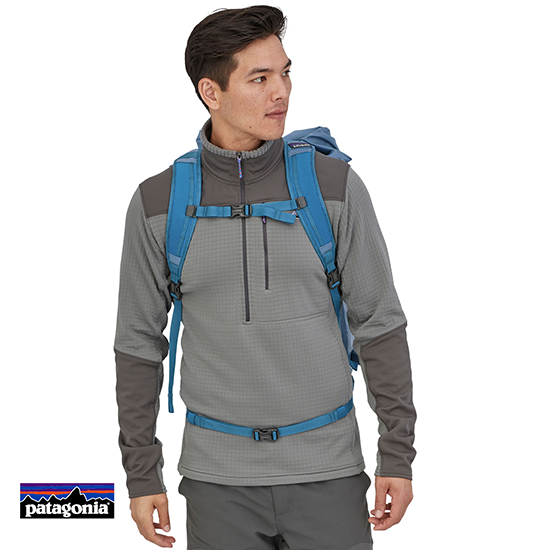 PATAGONIA-48575-DISPERSER ROLL TOP PACK 40L-SAC À DOS IMPERMEABLE-PGBE PIGEON BLUE-BLEU -FACE