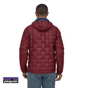 PATAGONIA-84031-M'S MICRO PUFF HOODY-DOUDOUNE À CAPUCHE-HOMME-SEQR SEQUOIA RED-ROUGE-DOS