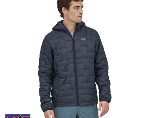 PATAGONIA-84031 M'S MICRO PUFF HOODY-DOUDOUNE À CAPUCHE-HOMME-SMDB SMOLDER BLUE-BLEU-FACE