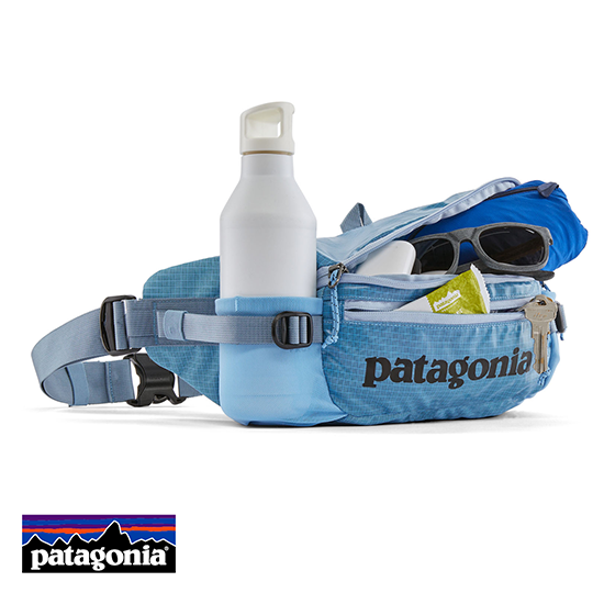 PATAGONIA-49281-BLACK HOLE WAIST PACK 5L -BANANE-LAGB LAGO BLUE-BLEU-OUVERTE