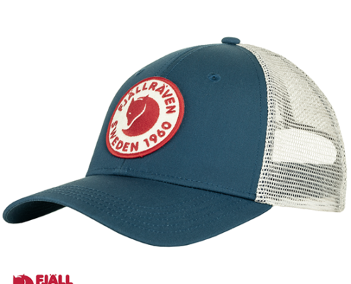 FJALL RAVEN-78138-1960 LOGO LANGTRADARKERS-CASQUETTE-534 INDIGO BLUE-BLEU