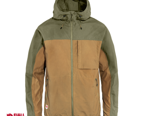 FJALL RAVEN-82606-HIGH COAST WIND-VESTE A CAPUCHE-HOMME-232 620-BUCKWHEAT BROWN-MARRON