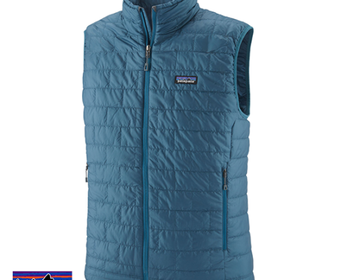 PATAGONIA-84242-M'S NANO PUFF VEST-DOUDOUNE SANS MANCHE-WAVB WAVE BLUE-BLEU