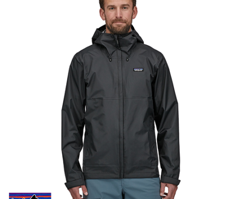 PATAGONIA-85241-M'S TORRENTSHELL 3L JACKET-VESTE IMPERMEABLE-HOMME-BLK BLACK-NOIR-FACE
