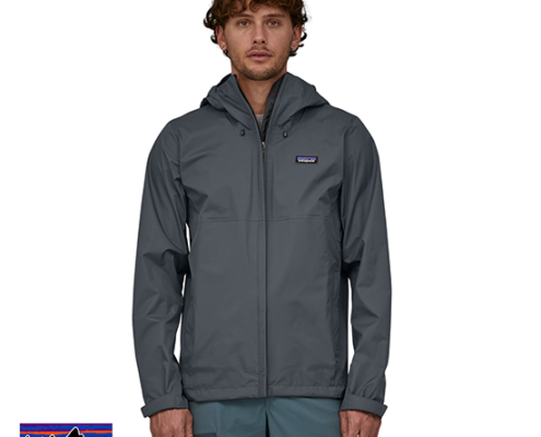 PATAGONIA-85241-M'S TORRENTSHELL 3L JACKET-VESTE IMPERMEABLE-HOMME-SMDB SMOLDER BLUE-BLEU-FACE