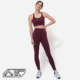 LOOKING FOR WILDE-LEGGING-COLLANT D'ESCALADE-FEMME-TANIN-BORDEAUX
