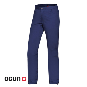 OCUN-05004-DRAGO ORGANIC PANTS-PANTALON D'ESCALADE HOMME-BLUE S SEA-BLEU