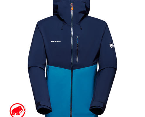 MAMMUT-1010-29560-ALTO GUIDE HS-VESTE DE RANDONNÉE IMPERMÉABLE-HOMME-50554 DEEP ICE MARINE-MARINE