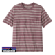 PATAGONIA-52010-MEN'S COTTON IN CONVERSION MIDWEIGHT POCKET TEE-TEE-SHIRT-HOMME-MSEM MIRROR STRIPE EVENING MAUVE-MAUVE